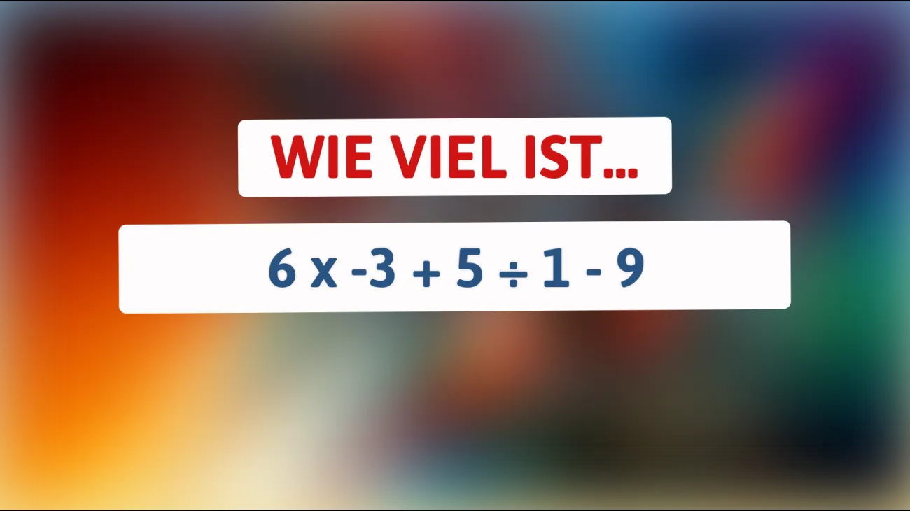 \"Nur die schlausten Köpfe können diese knifflige Rechenaufgabe lösen! Bist du einer von ihnen?\""