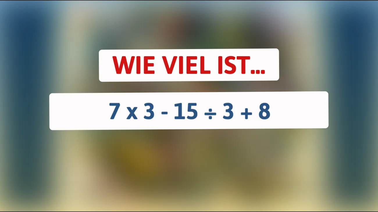 Nur 1% der Menschen können dieses Mathe-Rätsel lösen – bist du schlau genug es zu knacken?"