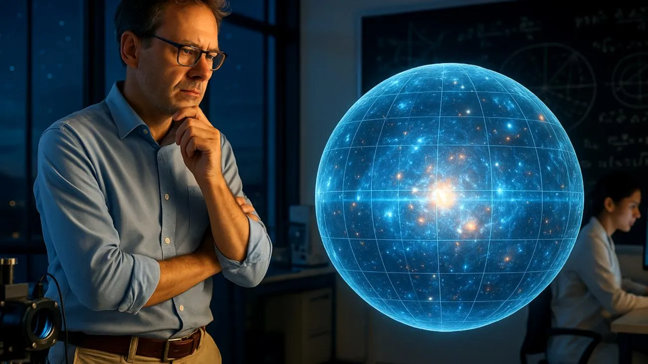Was, wenn nichts von dem echt ist, was du siehst? Quantenphysiker entdecken: Unser gesamtes Universum könnte nur eine Hologramm-Projektion sein 2025-07-20T11:49:09.608Z"